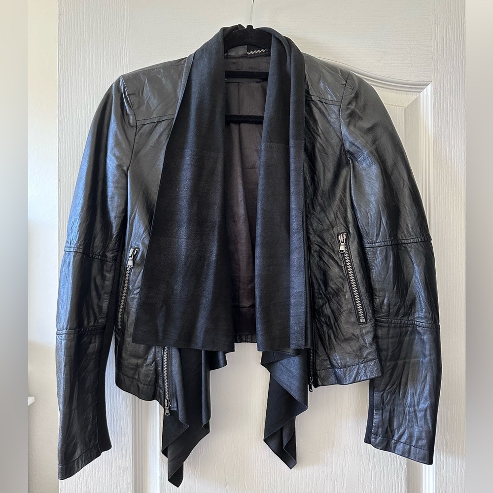 Zara Lambskin Leather Jacket